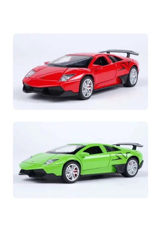 1:32 Lamborghini Murciélago LP670-4 SV Die-Cast Model Car – Alloy Supercar with Opening Doors