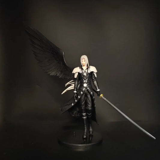 Sephiroth PVC Action Figure 28.5cm – Final Fantasy VII Inspired Collectible with Sword & Wing