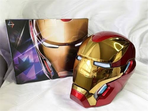 Iron Man MK50 helmet with product box