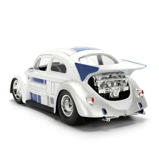 Star Wars R2-D2 1959 Volkswagen Drag Beetle 1:32 Die-Cast Model Car – Jada Toys