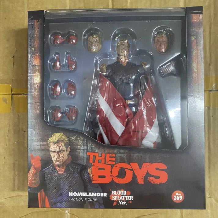 MAFEX No. 269 Homelander Blood Splatter Ver. 1/12 Action Figure – The Boys