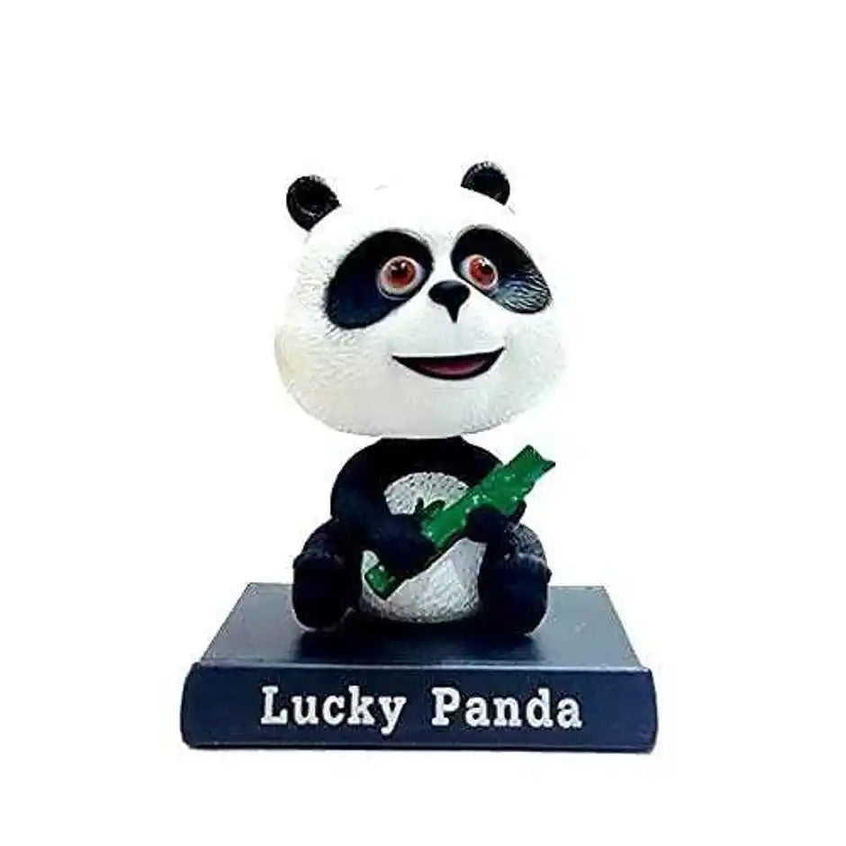 Po Kung Fu Panda Figure with Bamboo – Seated Panda Collectible Display