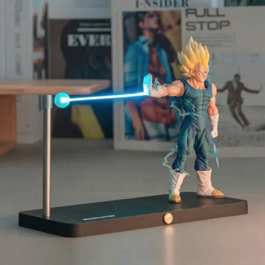 Super Saiyan Vegeta 16cm LED Figure – Dragon Ball Z Final Flash Energy Effect Collectible