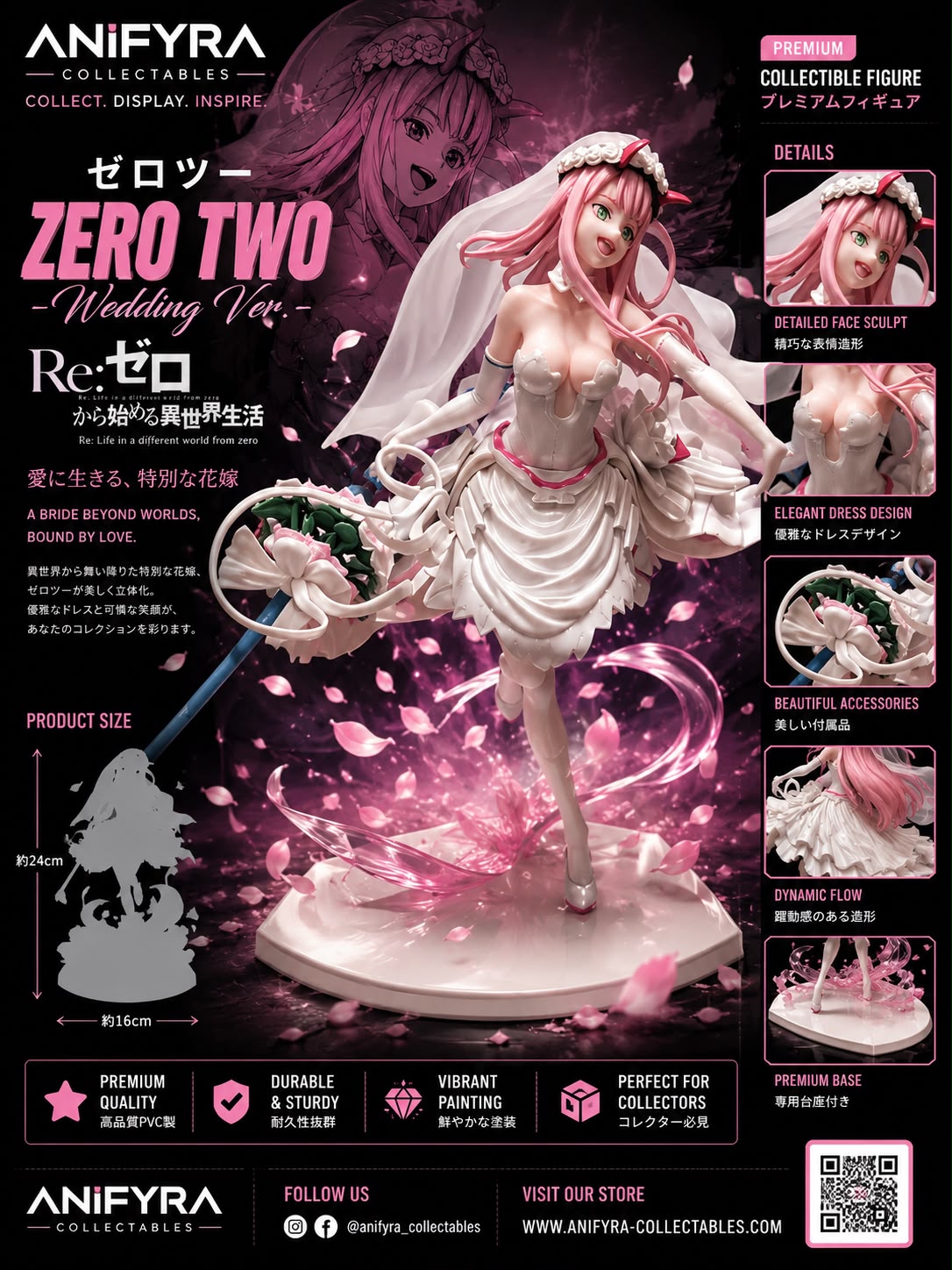 Zero Two Wedding Version Figure