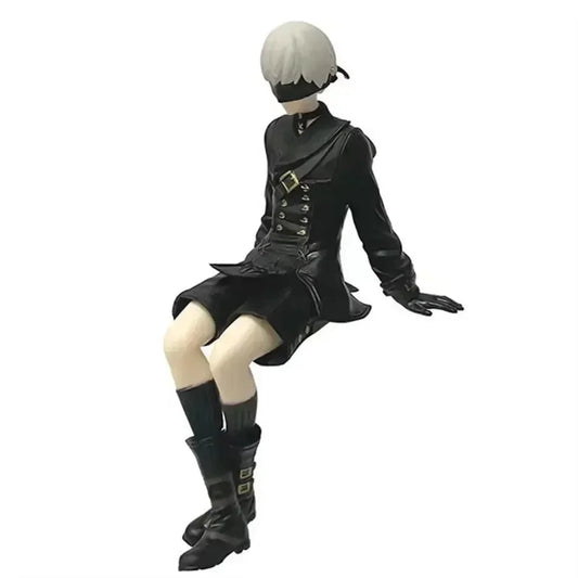 9S NieR:Automata Figure – 13cm PVC Seated YoRHa Anime Game Collectible