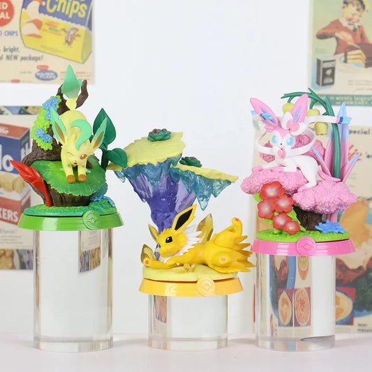 Pokémon Eeveelution 9-Piece Figure Set – Eevee & All 8 Evolutions Collectible Display Figures