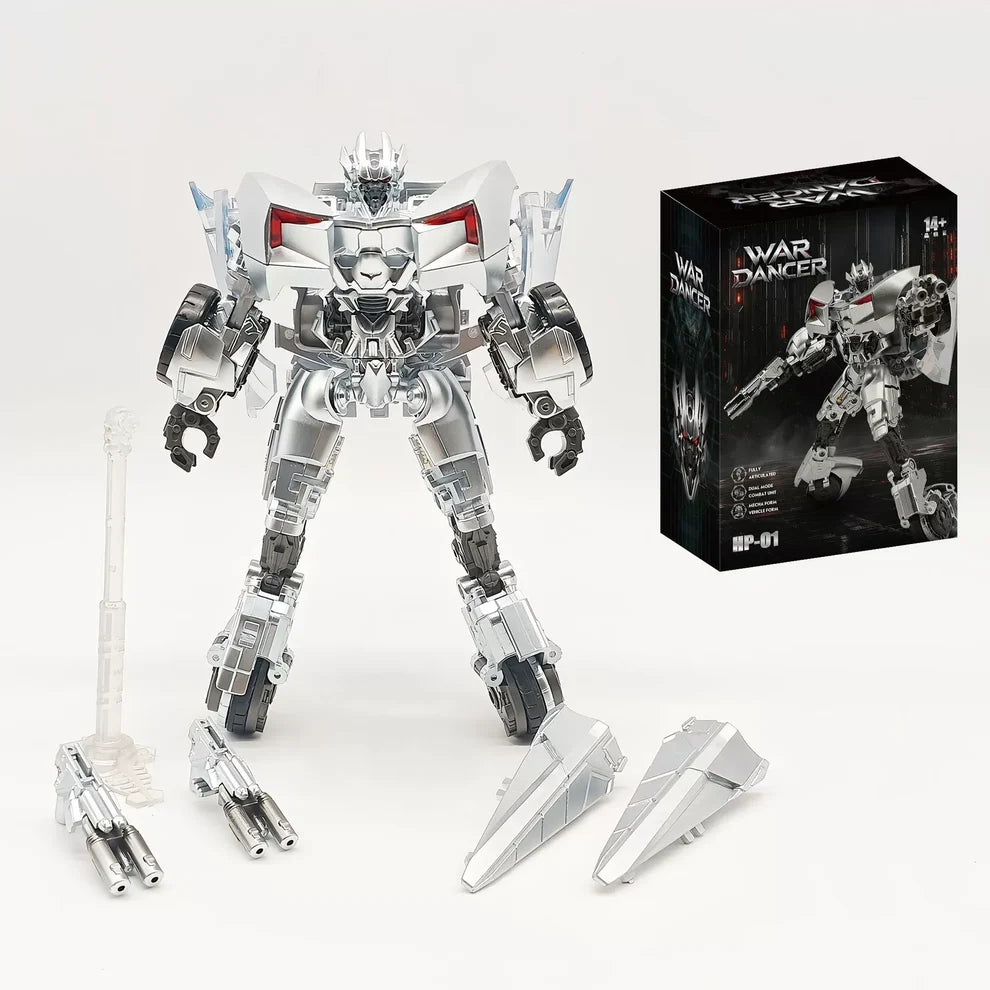 Sideswipe HP-01 War Dancer 16.5cm Transforming Robot Figure – Dual Swords & Guns