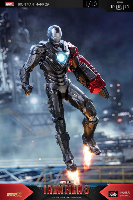 ZD Toys Iron Man Mark 29 “Fiddler” 1:10 Scale Action Figure – Iron Man 3 Marvel Collectible
