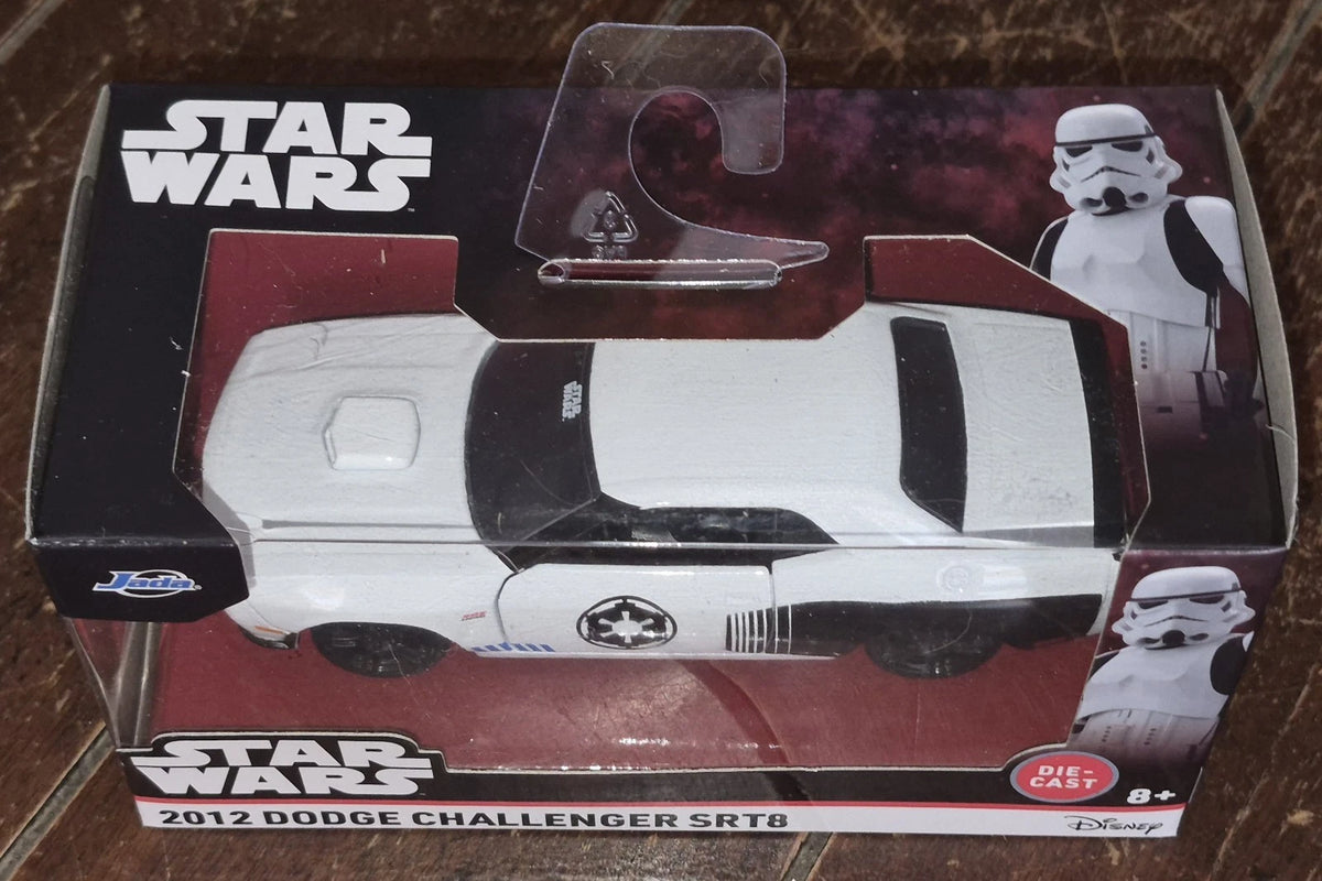 Star Wars Stormtrooper 2012 Dodge Challenger SRT8 1:32 Die-Cast Model Car – Jada Toys