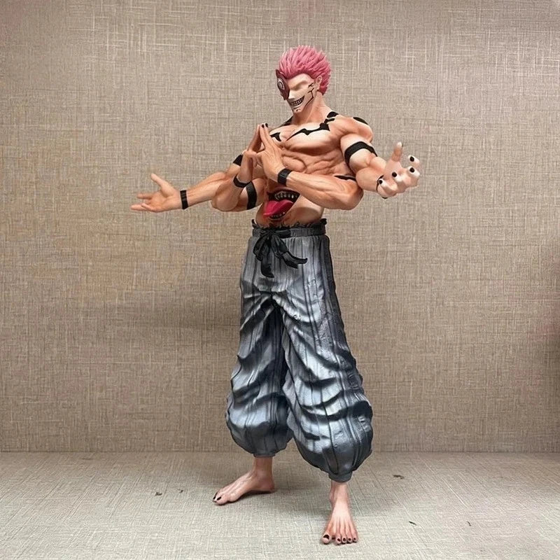 Ryomen Sukuna Four-Armed Heian Form Figure – Jujutsu Kaisen Anime Collectible Statue