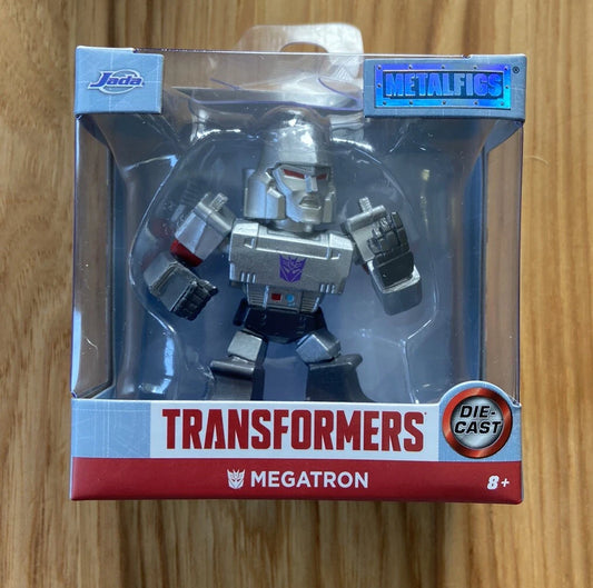 Jada Toys Transformers Metalfigs 2.5" Die-Cast Mini Figures – Optimus Prime, Megatron, Bumblebee & Optimus Primal
