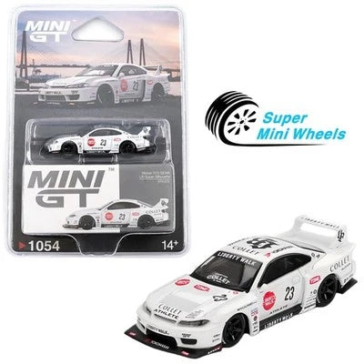 MINI GT Nissan Silvia S15 LB-Super Silhouette ATHLETE #23 1:64 Die-Cast Model