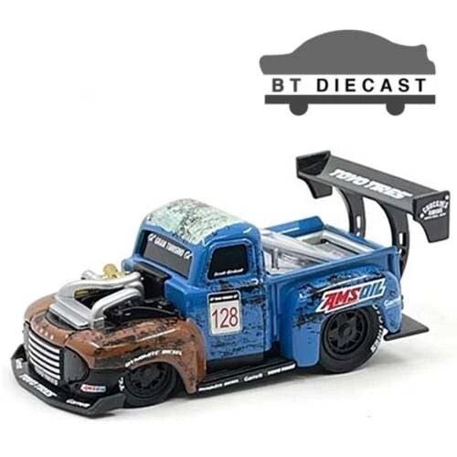 Muscle Machines “Old Smokey” 1949 Ford F1 Pickup #19 1:64 Die-Cast Model Car – Maisto