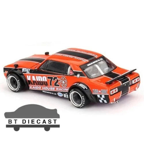 MINI GT x KAIDO HOUSE Nissan Skyline 2000GT-R KPGC10 #72 1:64 Die-Cast – KHMG195