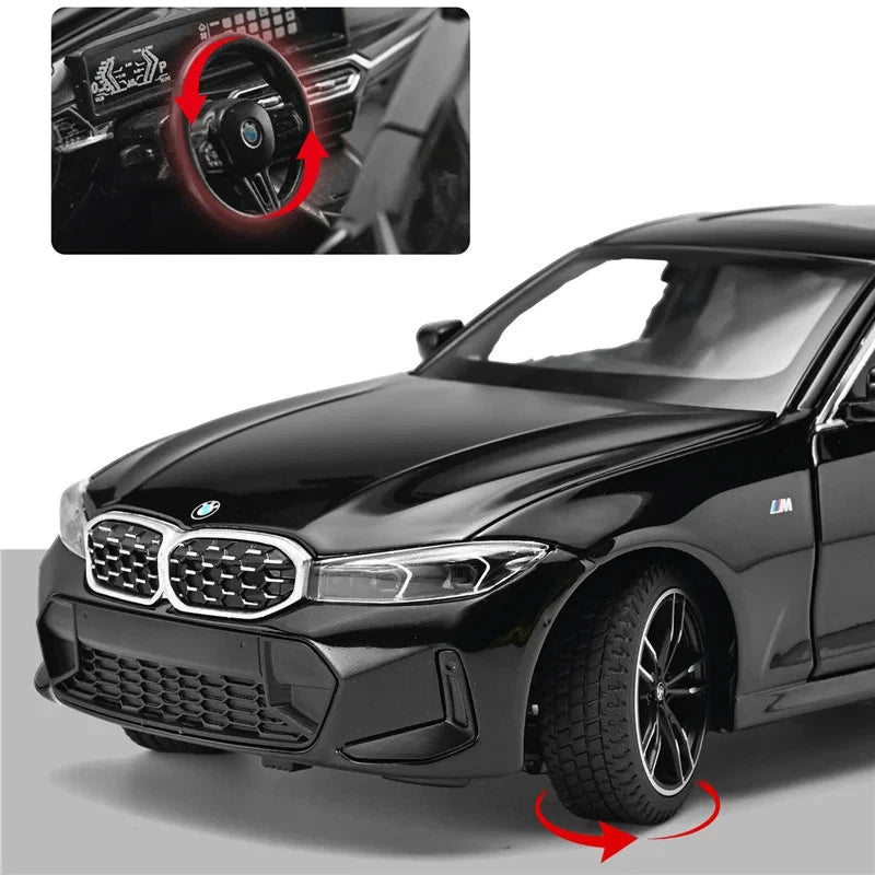 1:24 Cadillac XT6 2023 Die-Cast Model Car – Alloy SUV with Opening Doors, Hood & Trunk