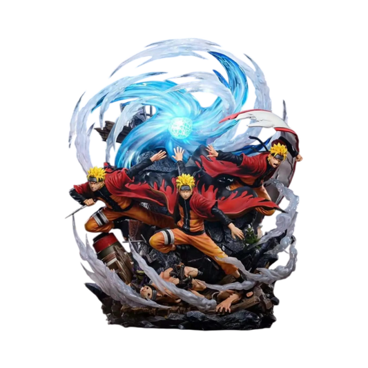 Naruto Uzumaki Clone Rasengan Statue – Naruto Shippuden Multi-Character Collectible