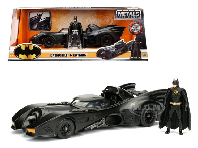 Jada Toys Batman Classic TV Series Batmobile & Batman 1:24 Die-Cast Model