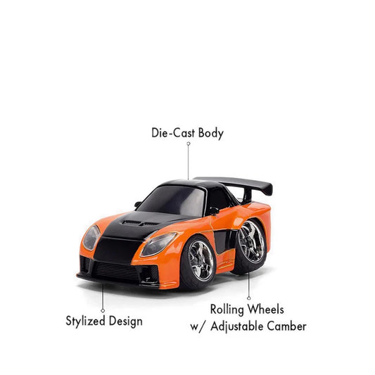 Jada Toys Fast & Furious Han’s 1995 Mazda RX-7 Widebody 1:43 Die-Cast Model Car
