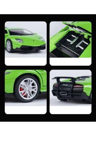1:32 Lamborghini Murciélago LP670-4 SV Alloy Model Car – Openable Scissor Doors