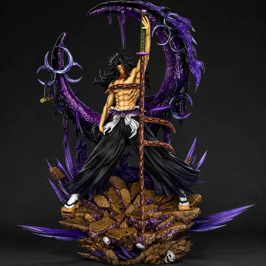 Demon Slayer Kokushibo Upper Moon One Premium PVC Statue – 45cm Deluxe Anime Collectible Figure with Dynamic Effect Base