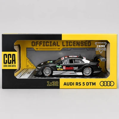 CCA Audi RS 5 DTM 1:32 Die-Cast Model Car – Black DTM Racing Collectible