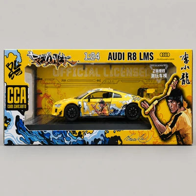 CCA Audi R8 LMS 1:24 Die-Cast Model Car – Martial Arts Racing Collectible