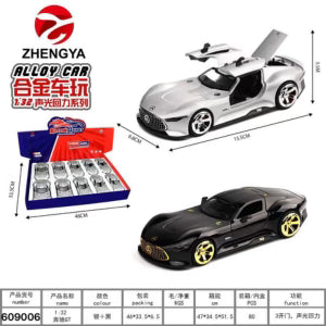 1:32 Mercedes-AMG GT-Style Alloy Model Car – Opening Doors, Lights & Sound