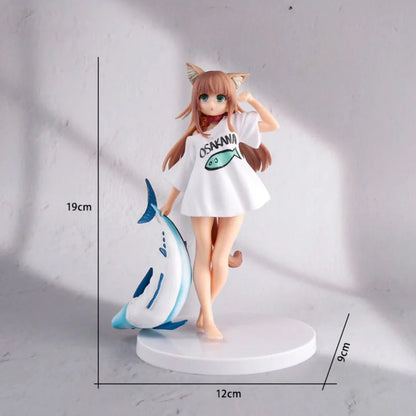 Kinako My Cat Is a Kawaii Girl Figure – 21cm 1/6 Scale OSAKANA Cat Girl Collectible