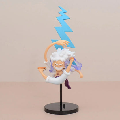 One Piece Gear 5 Luffy Figure Set of 5 – Monkey D. Luffy Nika PVC Collectibles