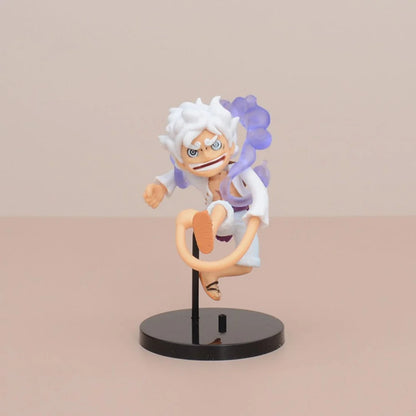 One Piece Gear 5 Luffy Figure Set of 5 – Monkey D. Luffy Nika PVC Collectibles