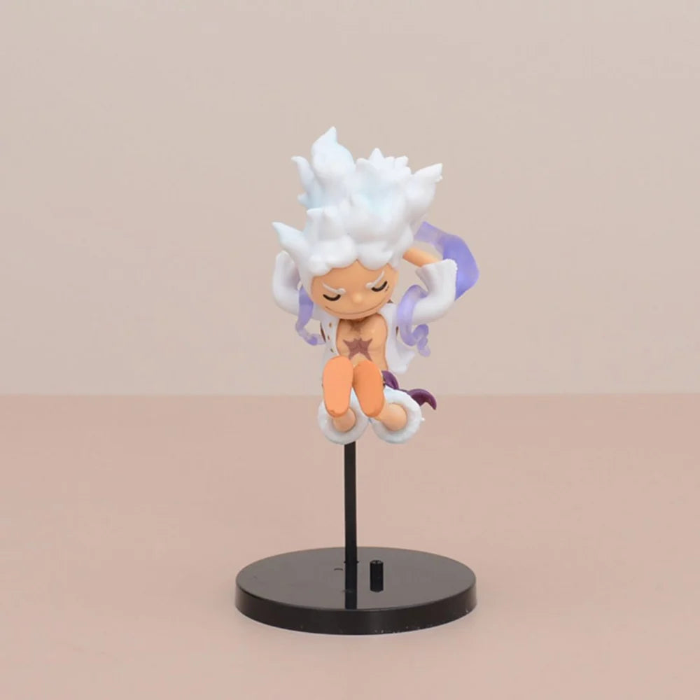 One Piece Gear 5 Luffy Figure Set of 5 – Monkey D. Luffy Nika PVC Collectibles