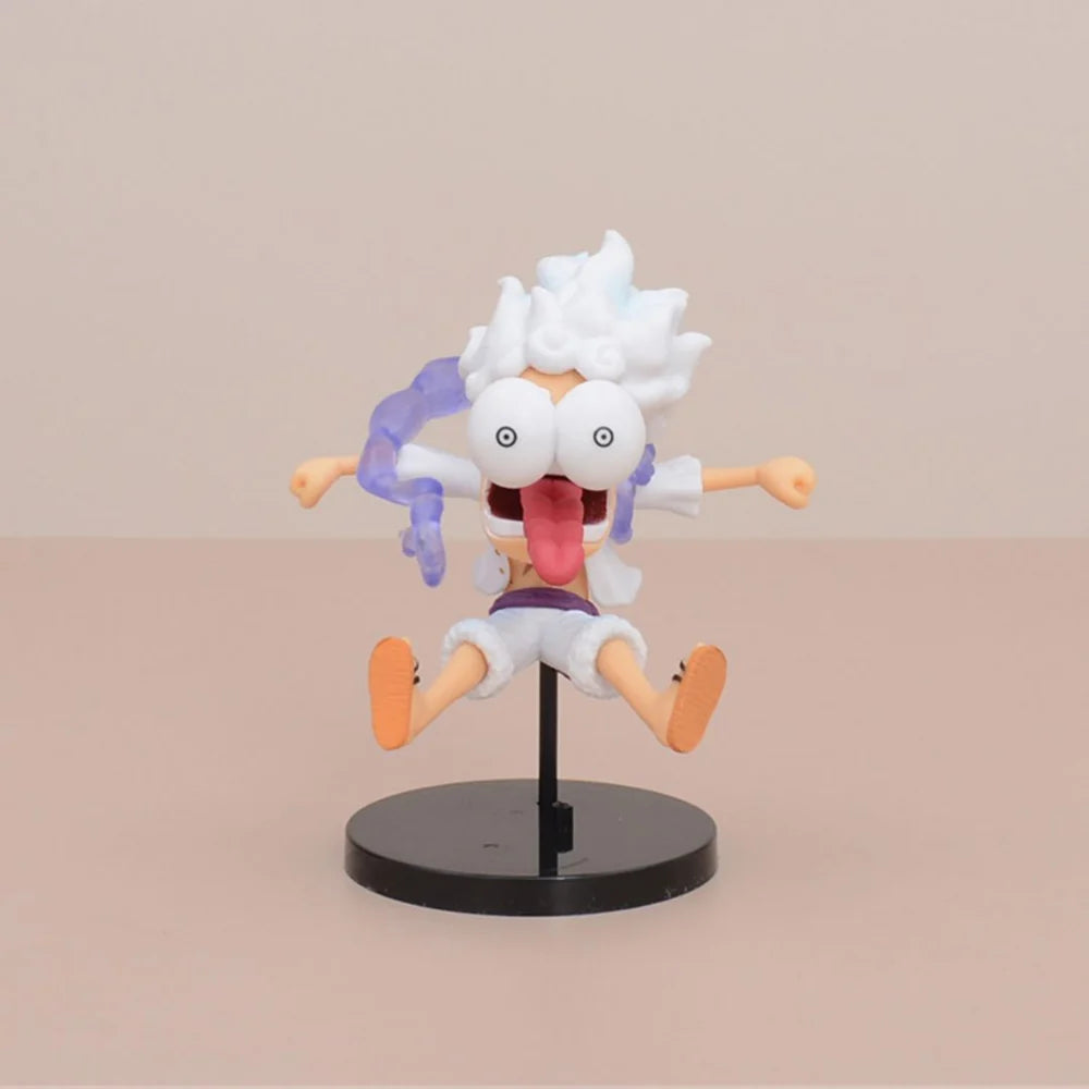 One Piece Gear 5 Luffy Figure Set of 5 – Monkey D. Luffy Nika PVC Collectibles