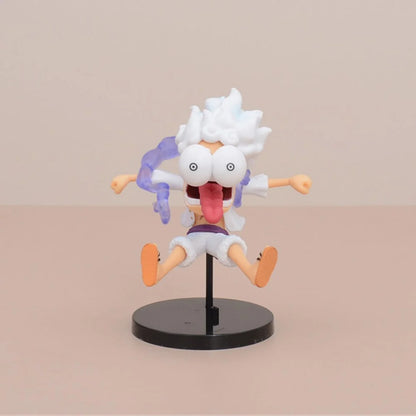 One Piece Gear 5 Luffy Figure Set of 5 – Monkey D. Luffy Nika PVC Collectibles
