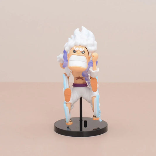 One Piece Gear 5 Luffy Figure Set of 5 – Monkey D. Luffy Nika PVC Collectibles