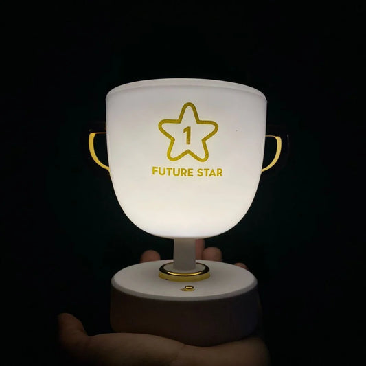 H2O Trophy Cup Mini Humidifier – #1 Star Design Desktop Cool Mist Humidifier