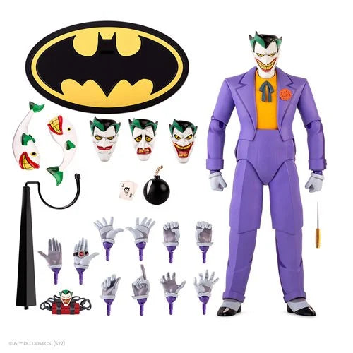 The Joker Batman: The Animated Series Style 6–12" Articulated Action Figure with Accessories