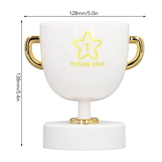 H2O Trophy Cup Mini Humidifier – #1 Star Design Desktop Cool Mist Humidifier