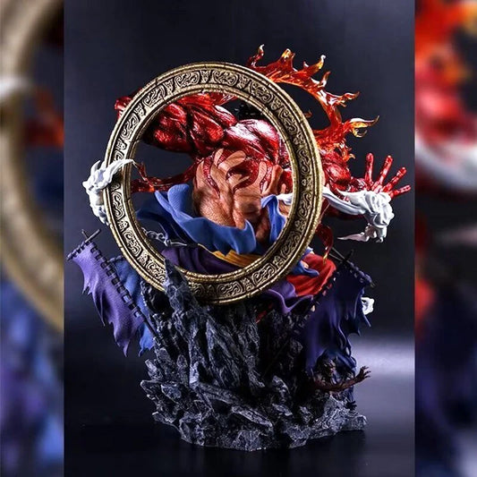 One Piece Luffy Gear 4 Boundman Battle Diorama Statue – Monkey D. Luffy Collectible