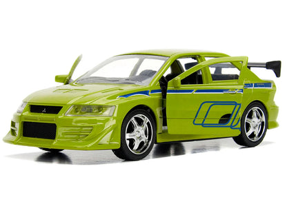 Jada Toys Fast & Furious Brian's 2002 Mitsubishi Lancer Evolution VII 1:24 Die-Cast Model Car