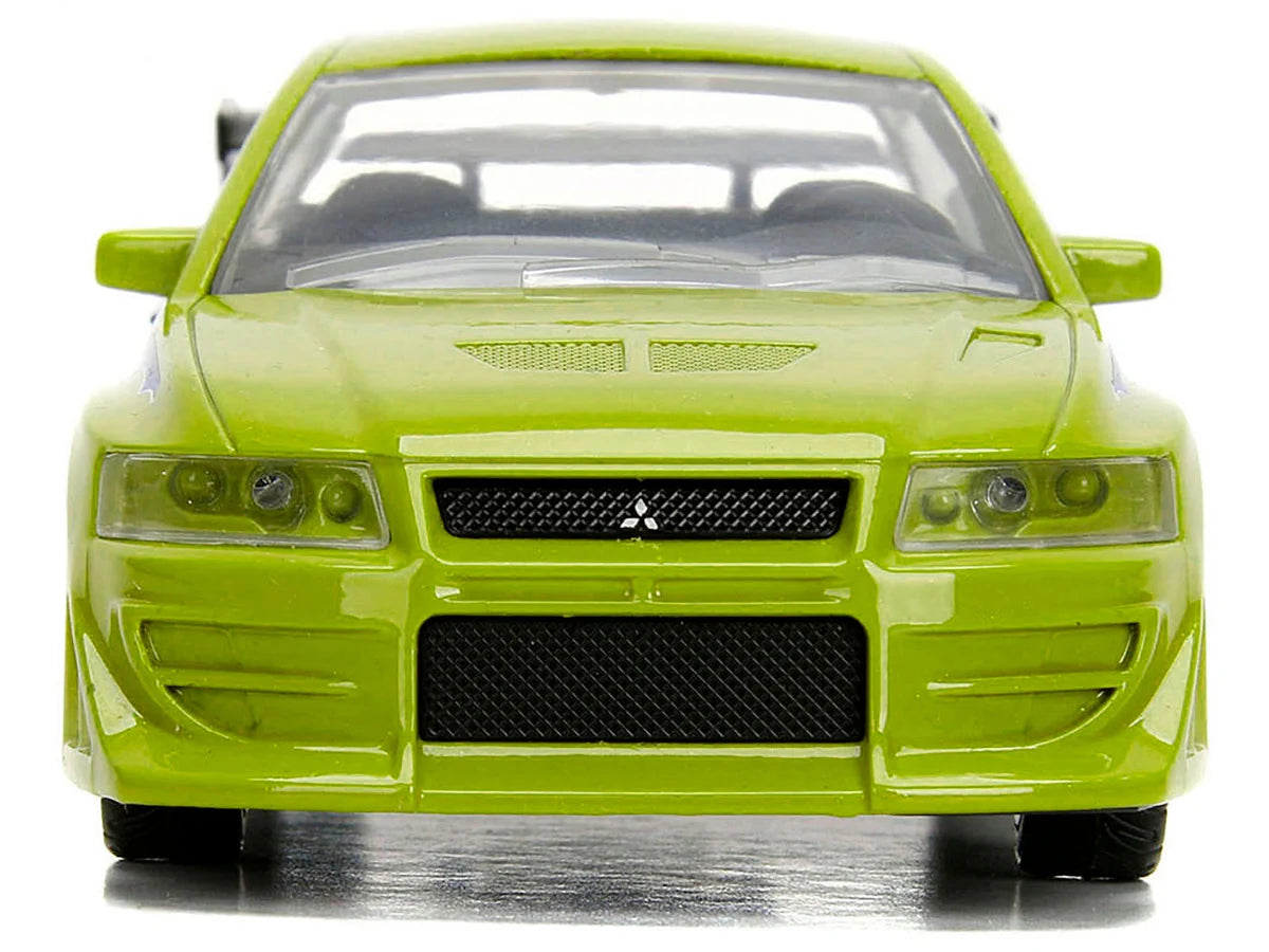 Jada Toys Fast & Furious Brian's 2002 Mitsubishi Lancer Evolution VII 1:24 Die-Cast Model Car