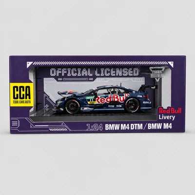 CCA BMW M4 DTM Red Bull Livery 1:24 Scale Die-Cast Model Car