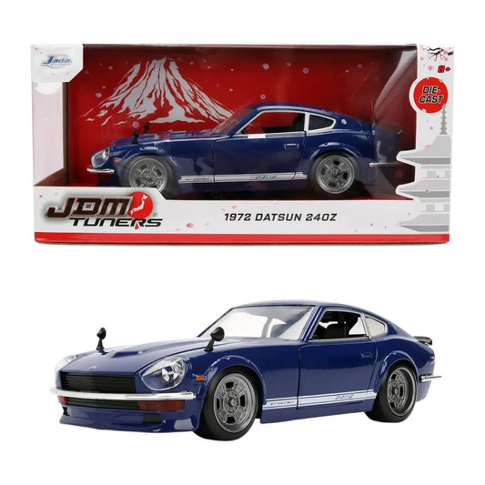 Jada JDM Tuners 1972 Datsun 240Z 1:24 Die-Cast Model Car – Blue