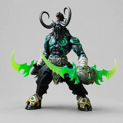 Illidan Stormrage Demon Hunter 24cm Action Figure – World of Warcraft Warglaives of Azzinoth Collectible