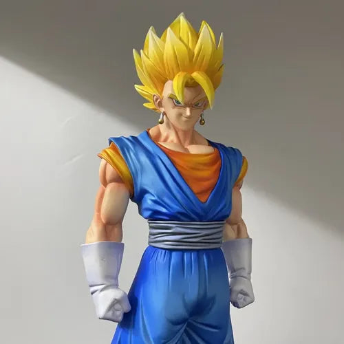Super Vegito Figure 28cm – Dragon Ball PVC Collectible Statue with Rocky Display Base