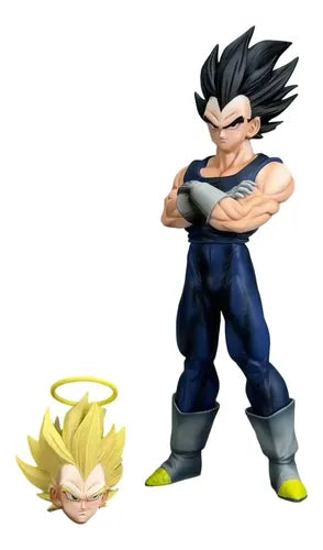 Dragon Ball Z Vegeta Reborn Statue – Super Saiyan Halo Collectible Figure