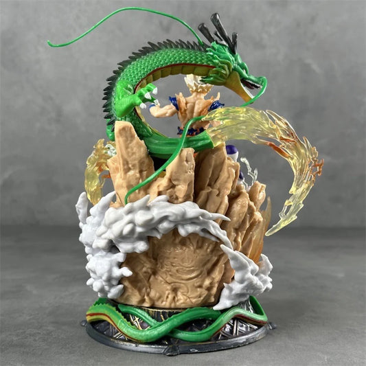 Dragon Ball Z Goku Frieza Cell Buu Shenron 18cm Diorama Statue