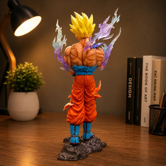 Ultra Instinct Goku 30cm PVC Action Figure – Dragon Ball Super Collectible with Energy Effects