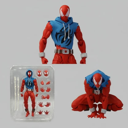 MESS Toys Scarlet Spider Scarlet Hero 1/12 Scale 6.3-Inch Action Figure – Ben Reilly