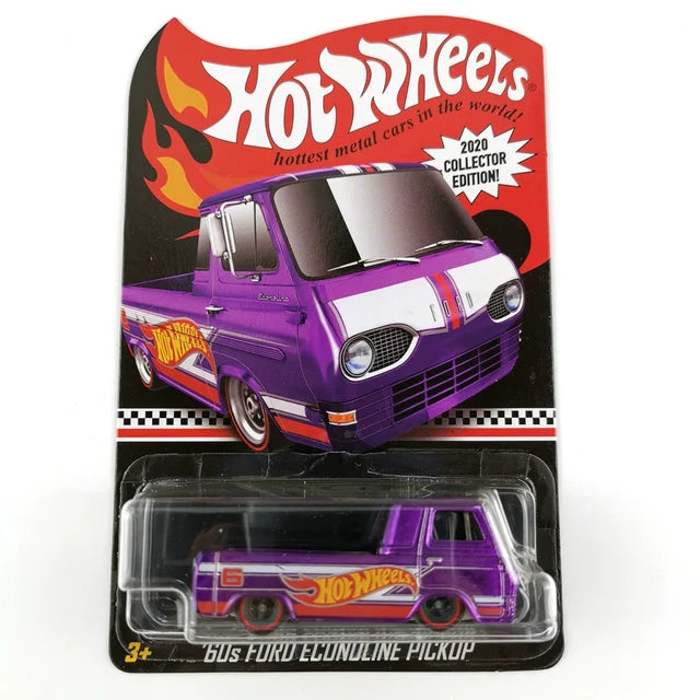 Hot Wheels ’60s Ford Econoline Pickup 1:64 Purple 2020 Collector Edition 6/6 GJJ81