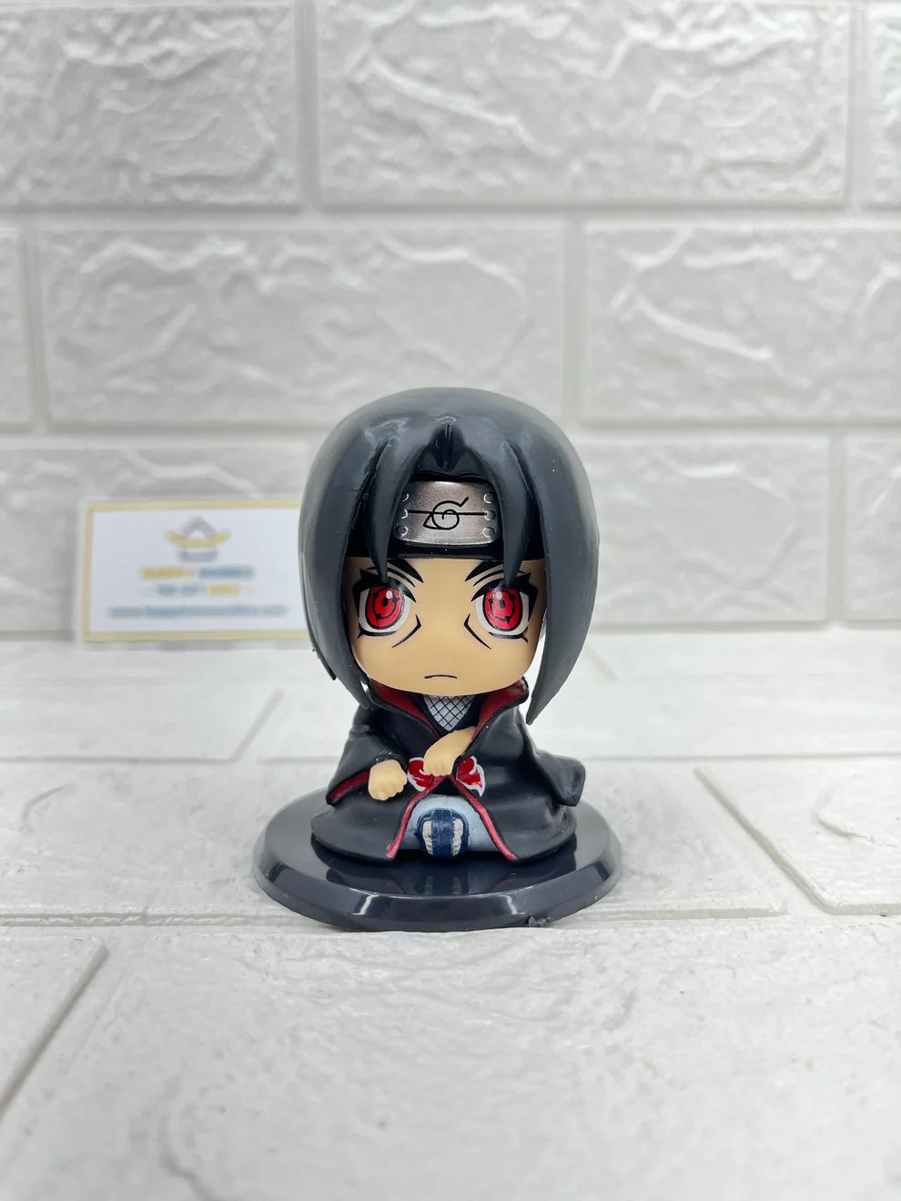 Itachi Uchiha Chibi PVC Figure | Naruto Shippuden Akatsuki Mini Collectible Statue